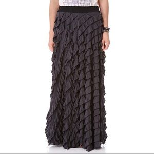 Free People Tiered Maxi Skirt